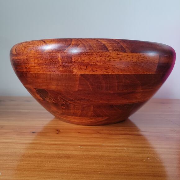 Unbranded Other - Set of 3 Acacia Wood Bowls – 5.5" Snack/Dessert